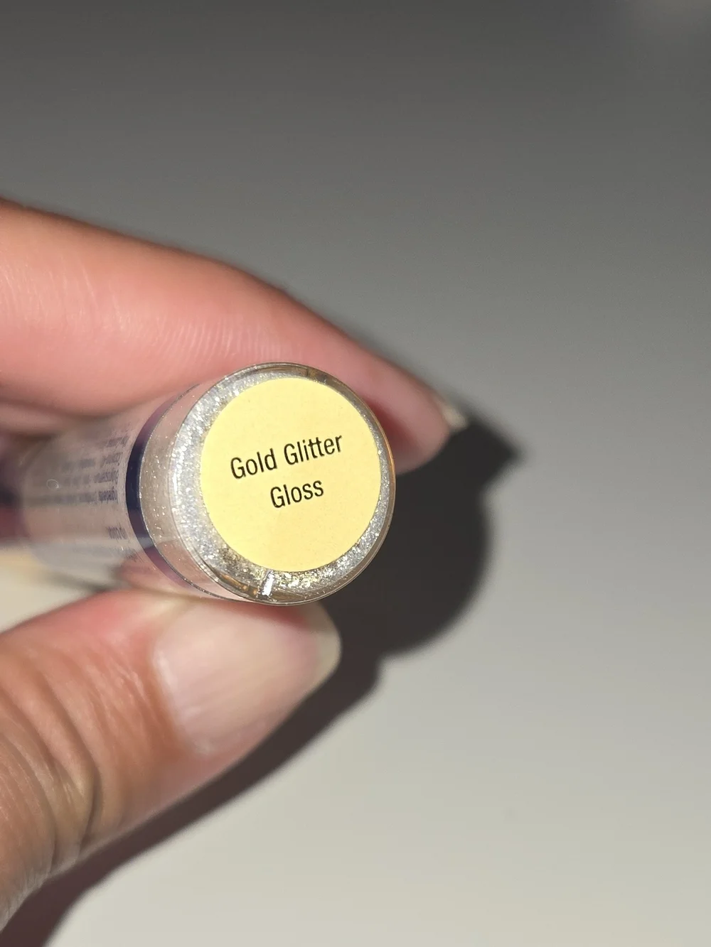 LipSense Gold Glitter Gloss